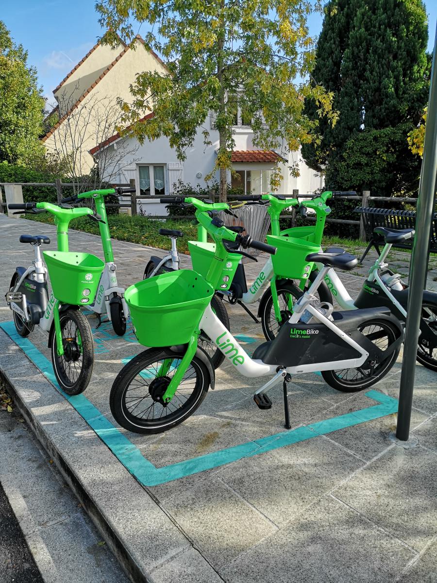 Vélos en libre accès