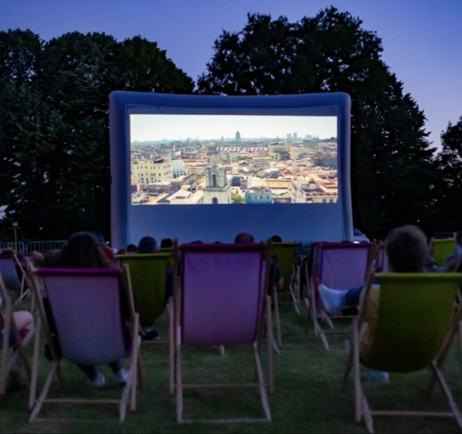 Cinéma en plein air