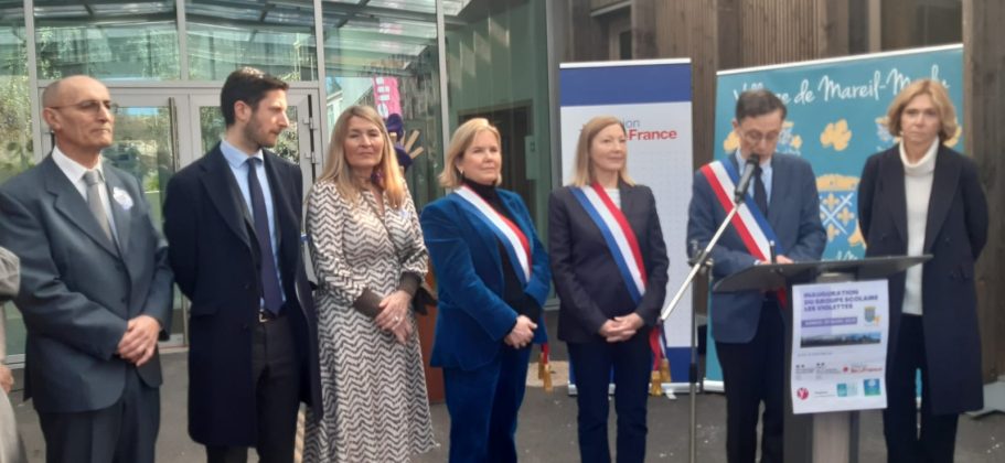 Inauguration de l'école des Violettes 29/03/25