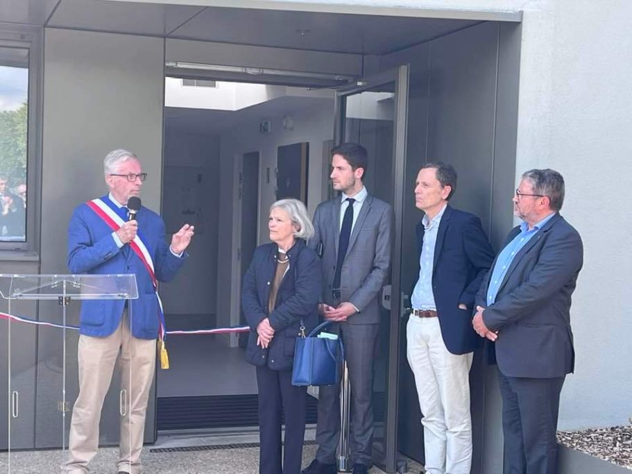 Maires de Marly, l'Etang, Mareil et Louveciennes